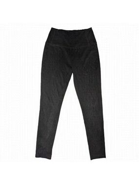 BRUNETTE The Label L Faux Suede Leggings